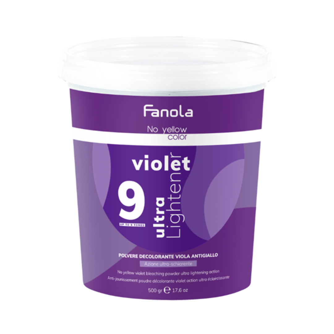 Fanola No Yellow Ultra Lightener 9 tinten Blondeerpoeder 500 gram